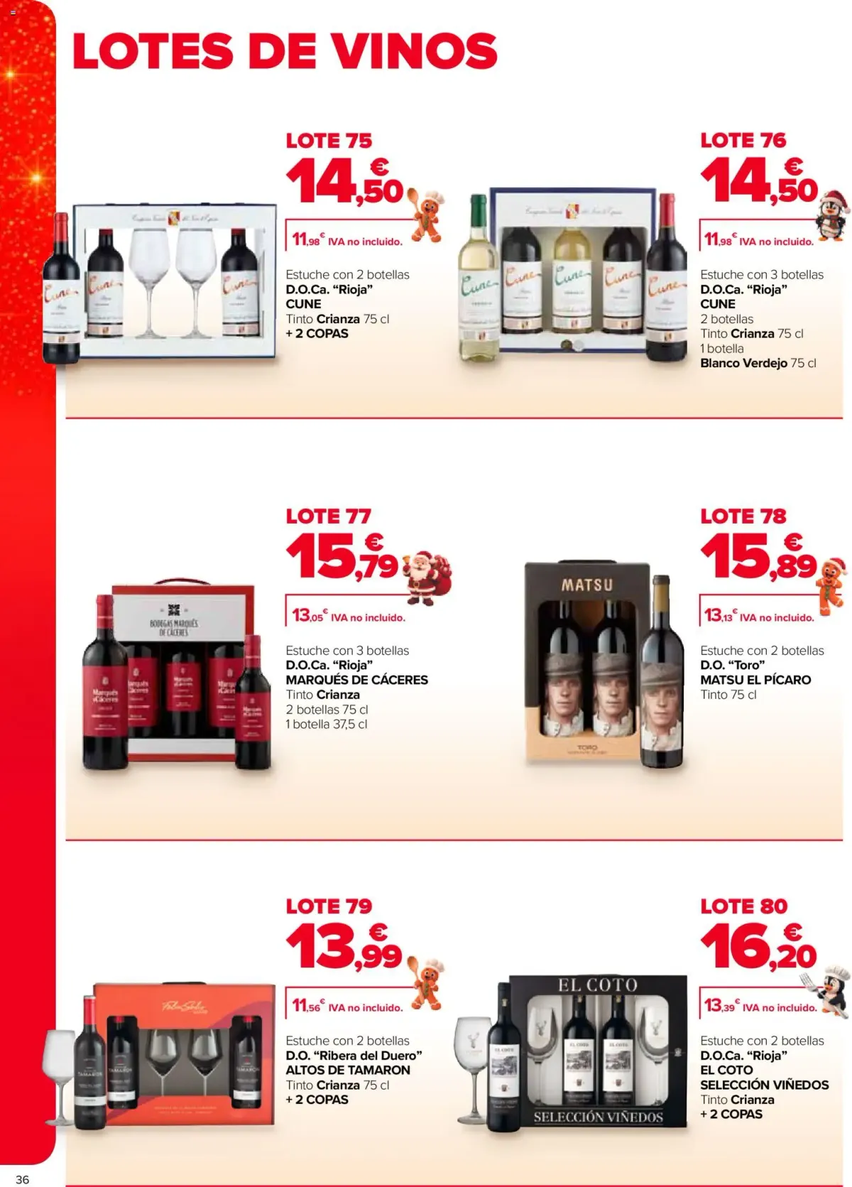 Folleto Carrefour · CESTAS DE NAVIDAD — Página 36