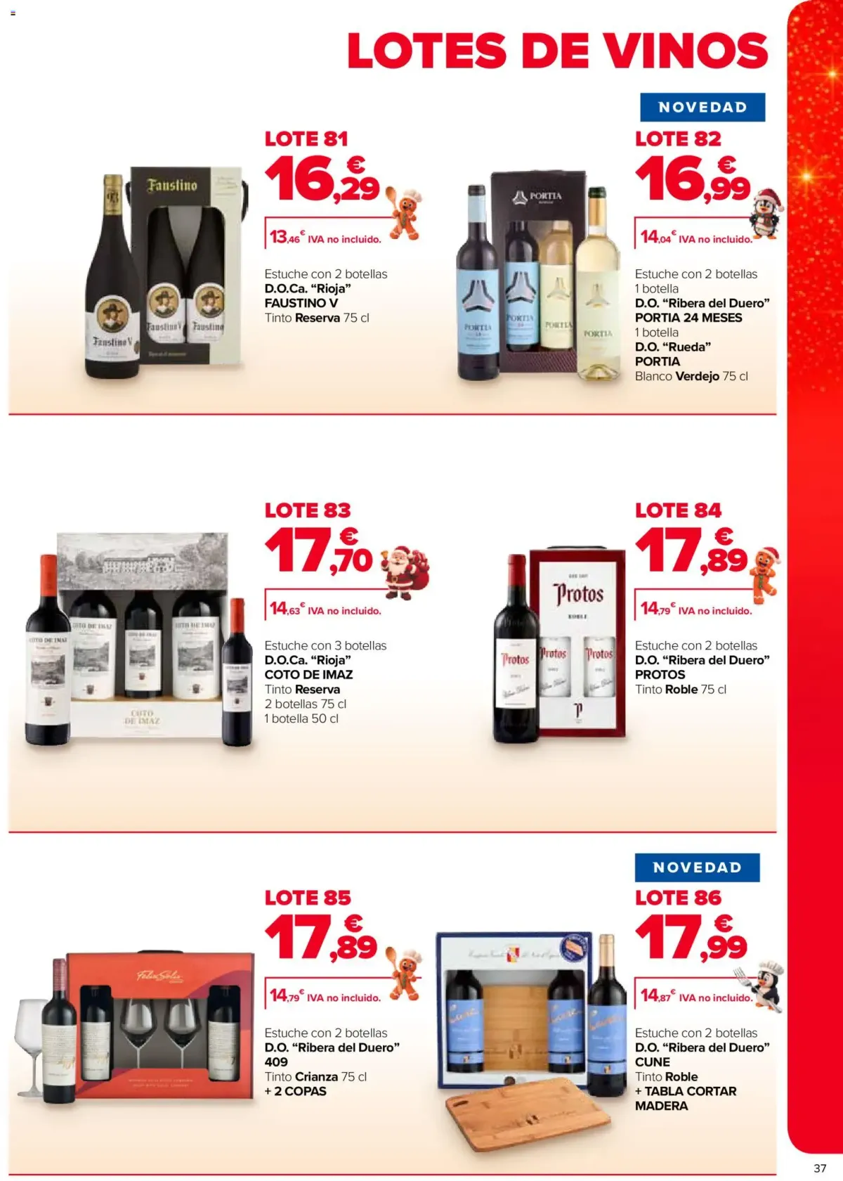 Folleto Carrefour · CESTAS DE NAVIDAD — Página 37