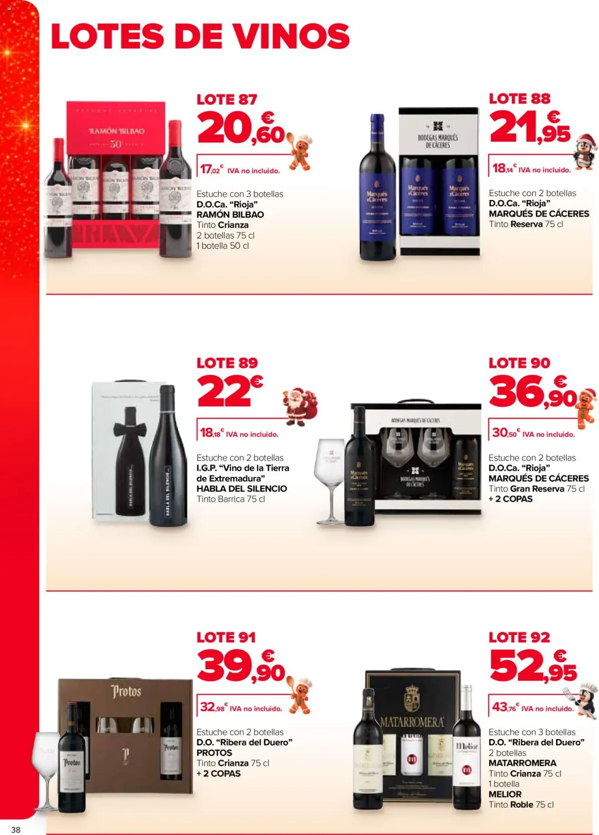 Folleto Carrefour · CESTAS DE NAVIDAD — Página 38