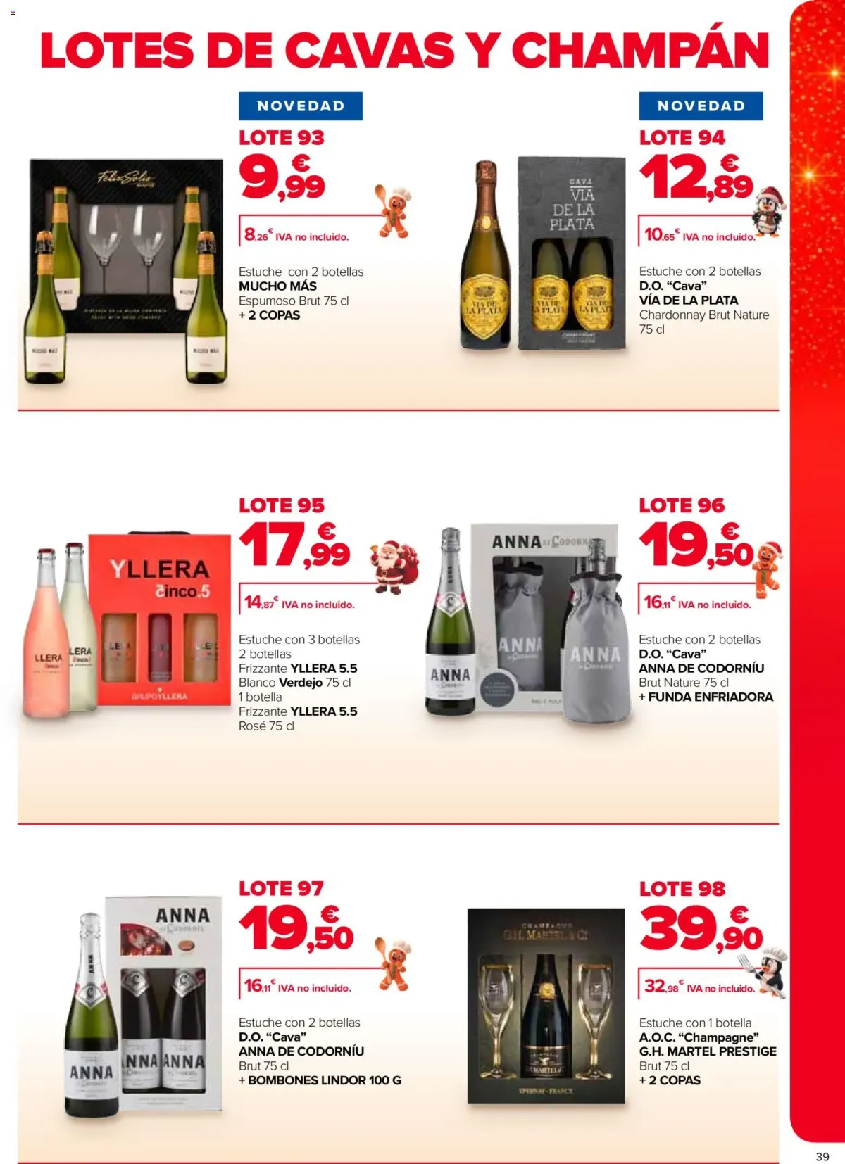 Folleto Carrefour · CESTAS DE NAVIDAD — Página 39