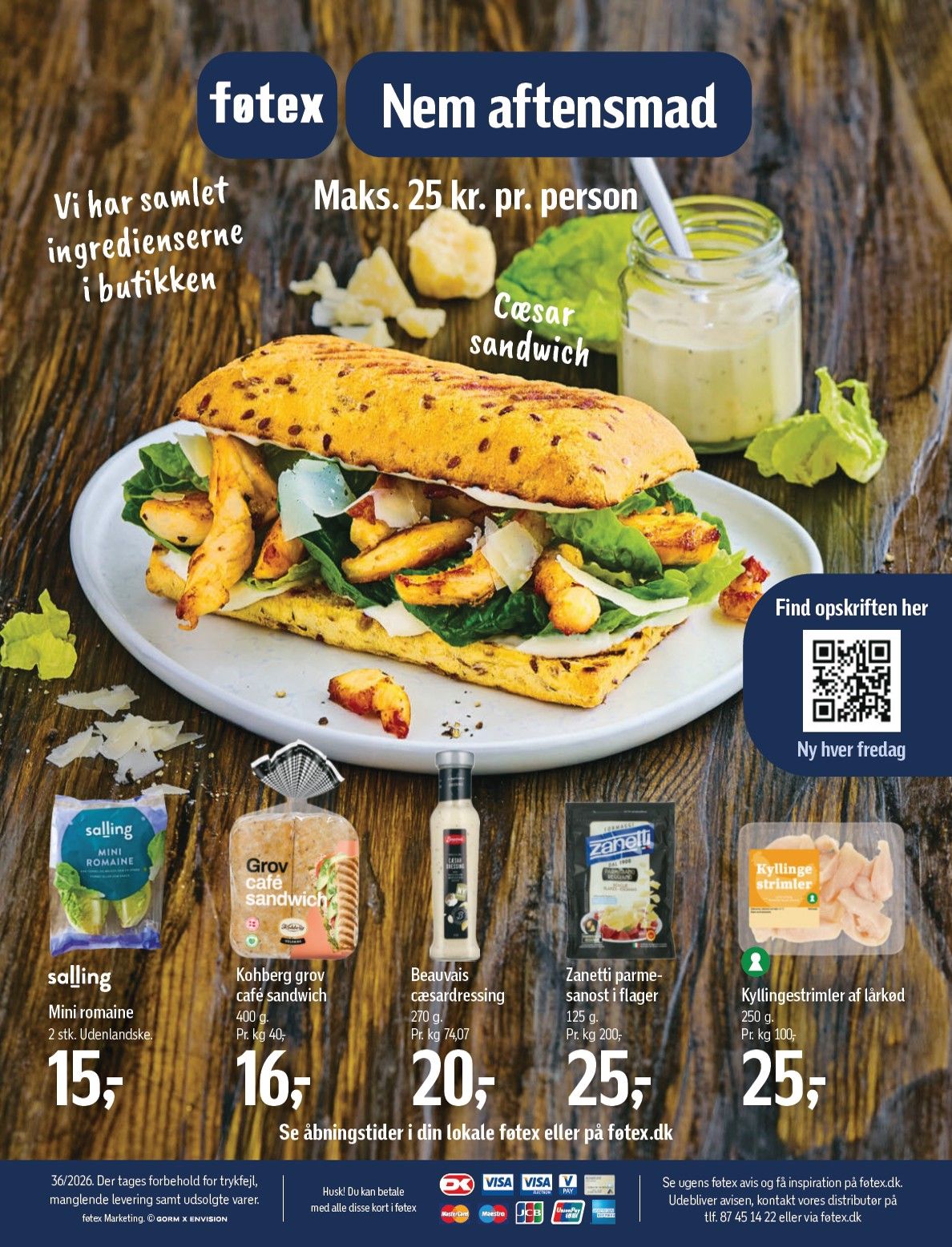 føtex avis · 28. august – 10. september 2026 – side 25