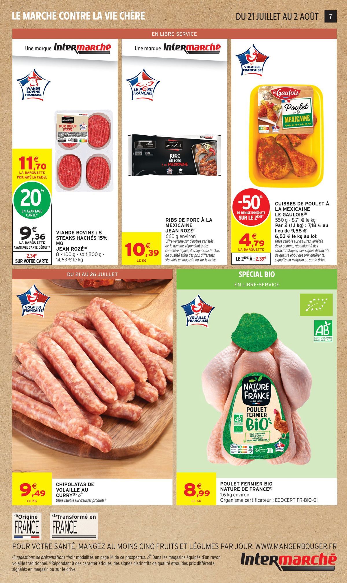 Catalogue Intermarché · du 21 juillet 2026 au 2 août 2026 — page 7