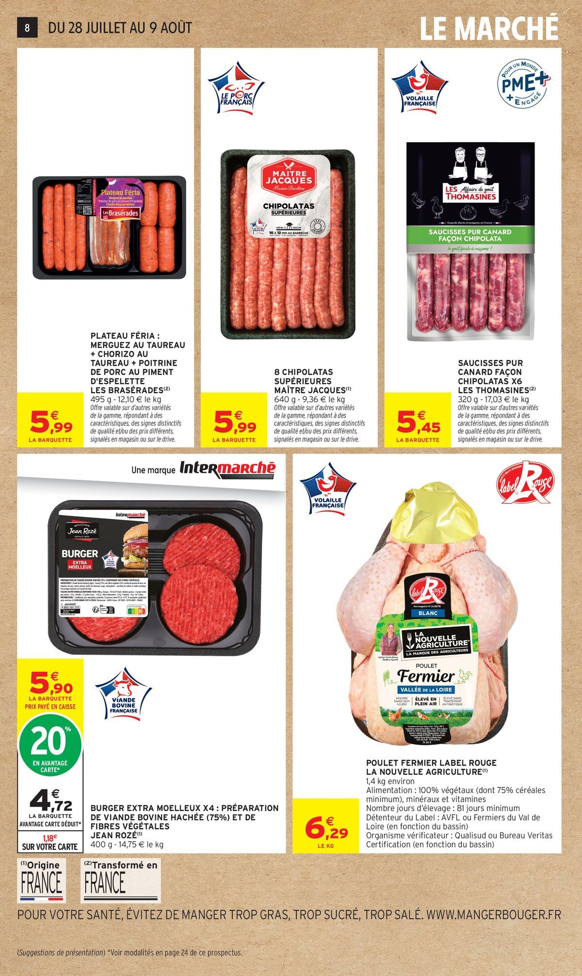Catalogue Intermarché · du 28 juillet 2026 au 9 août 2026 — page 8