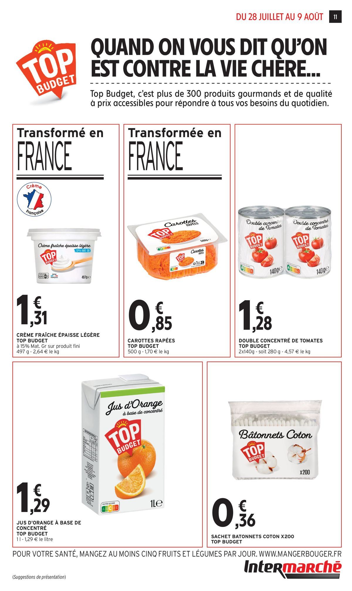 Catalogue Intermarché · du 28 juillet 2026 au 9 août 2026 — page 11