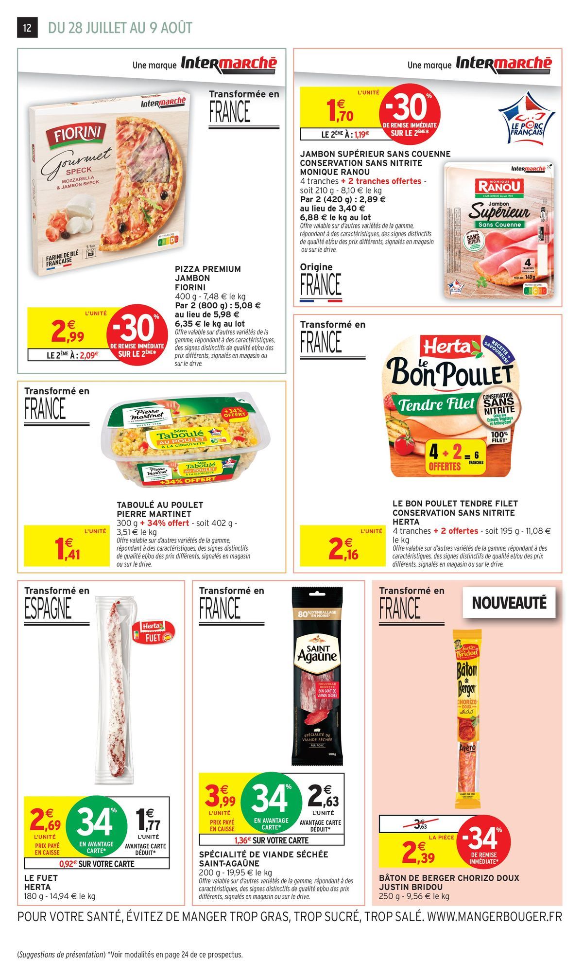 Catalogue Intermarché · du 28 juillet 2026 au 9 août 2026 — page 12