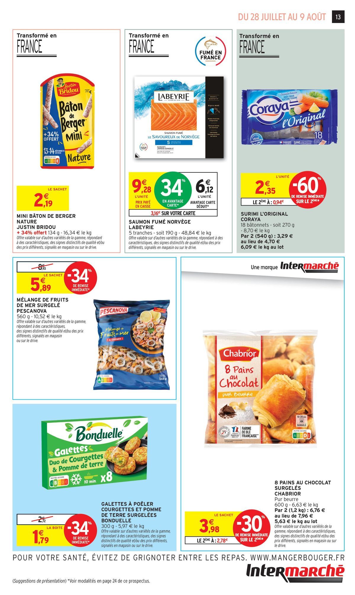 Catalogue Intermarché · du 28 juillet 2026 au 9 août 2026 — page 13