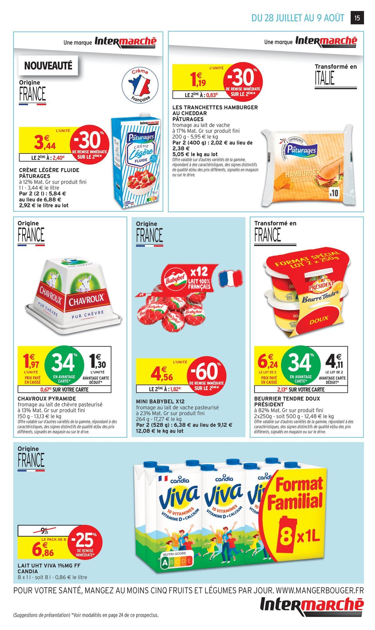 Catalogue Intermarché · du 28 juillet 2026 au 9 août 2026 — page 15