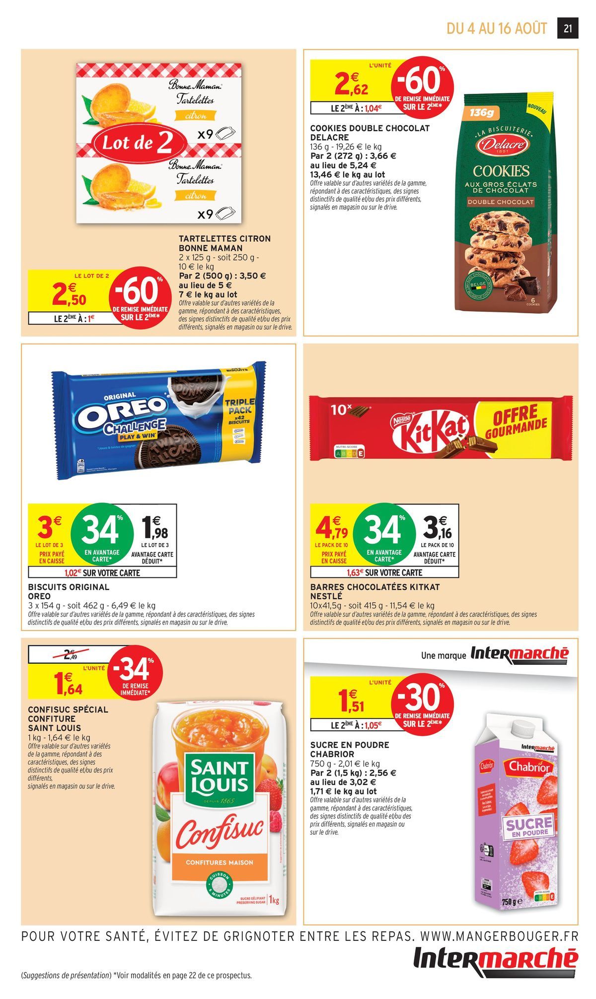 Catalogue Intermarché · du 4 août 2026 au 16 août 2026 — page 21