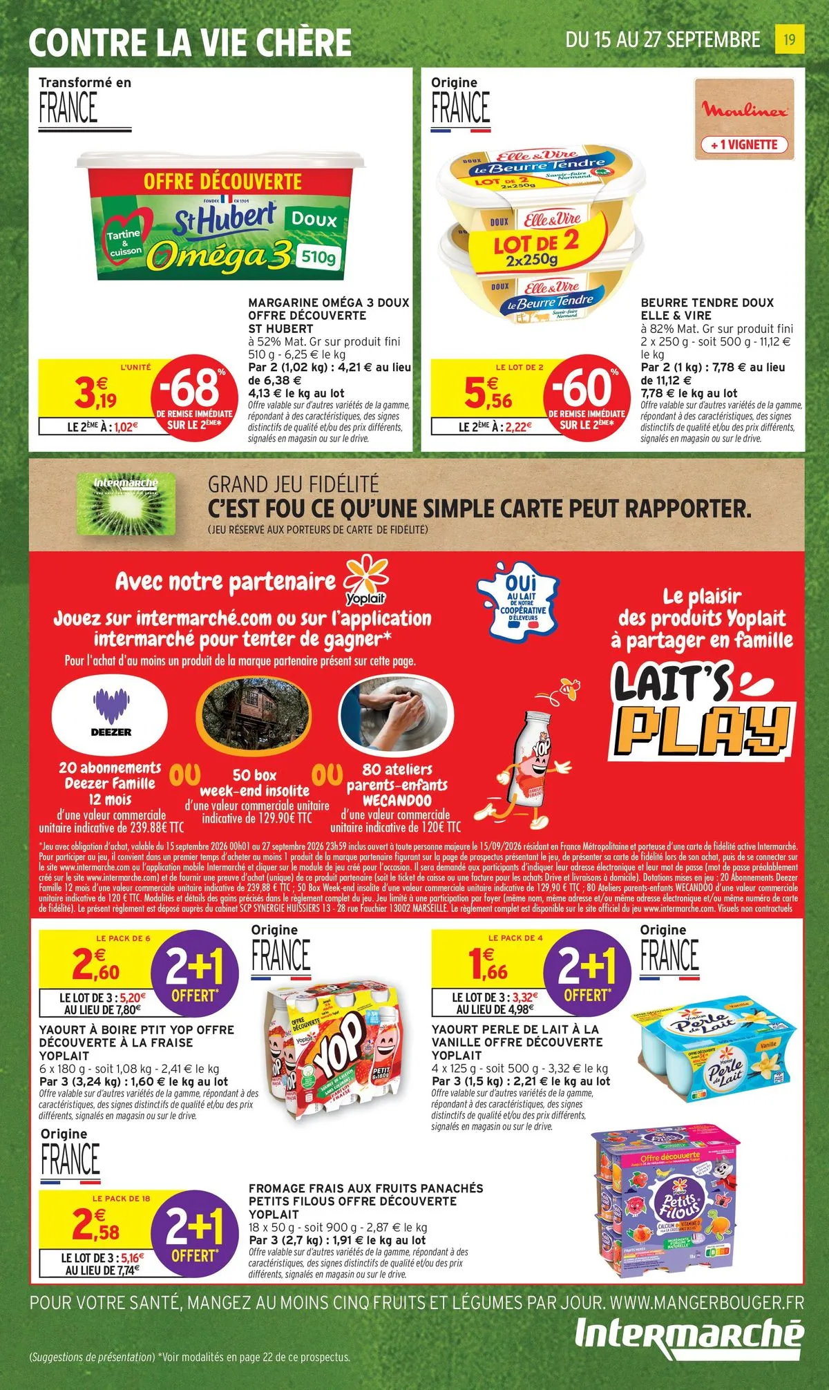 Catalogue Intermarché · du 15 septembre 2026 au 27 septembre 2026 — page 19