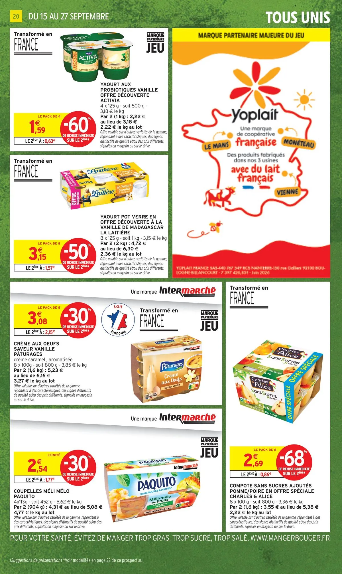 Catalogue Intermarché · du 15 septembre 2026 au 27 septembre 2026 — page 20