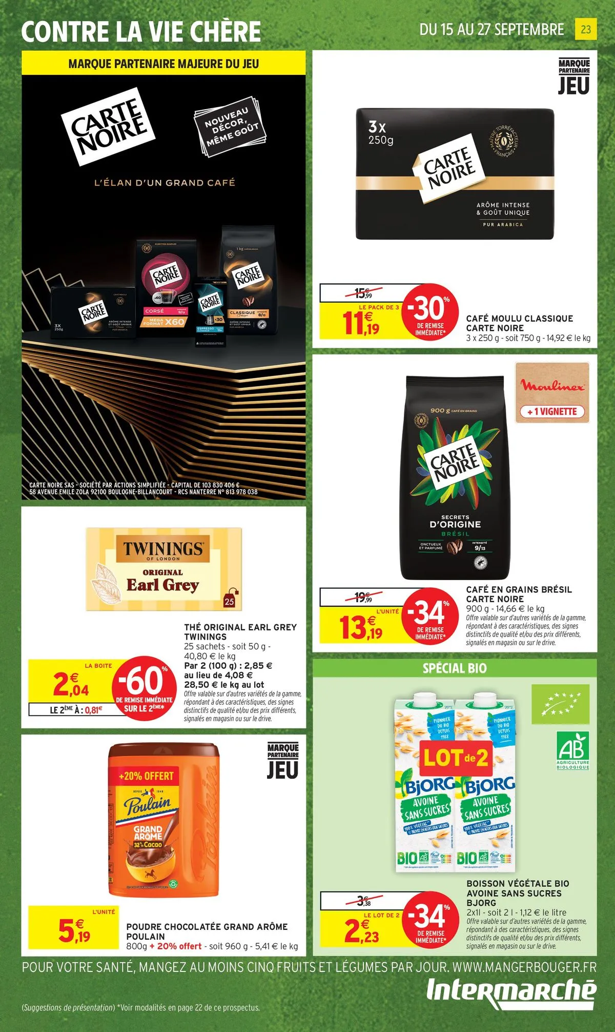 Catalogue Intermarché · du 15 septembre 2026 au 27 septembre 2026 — page 23