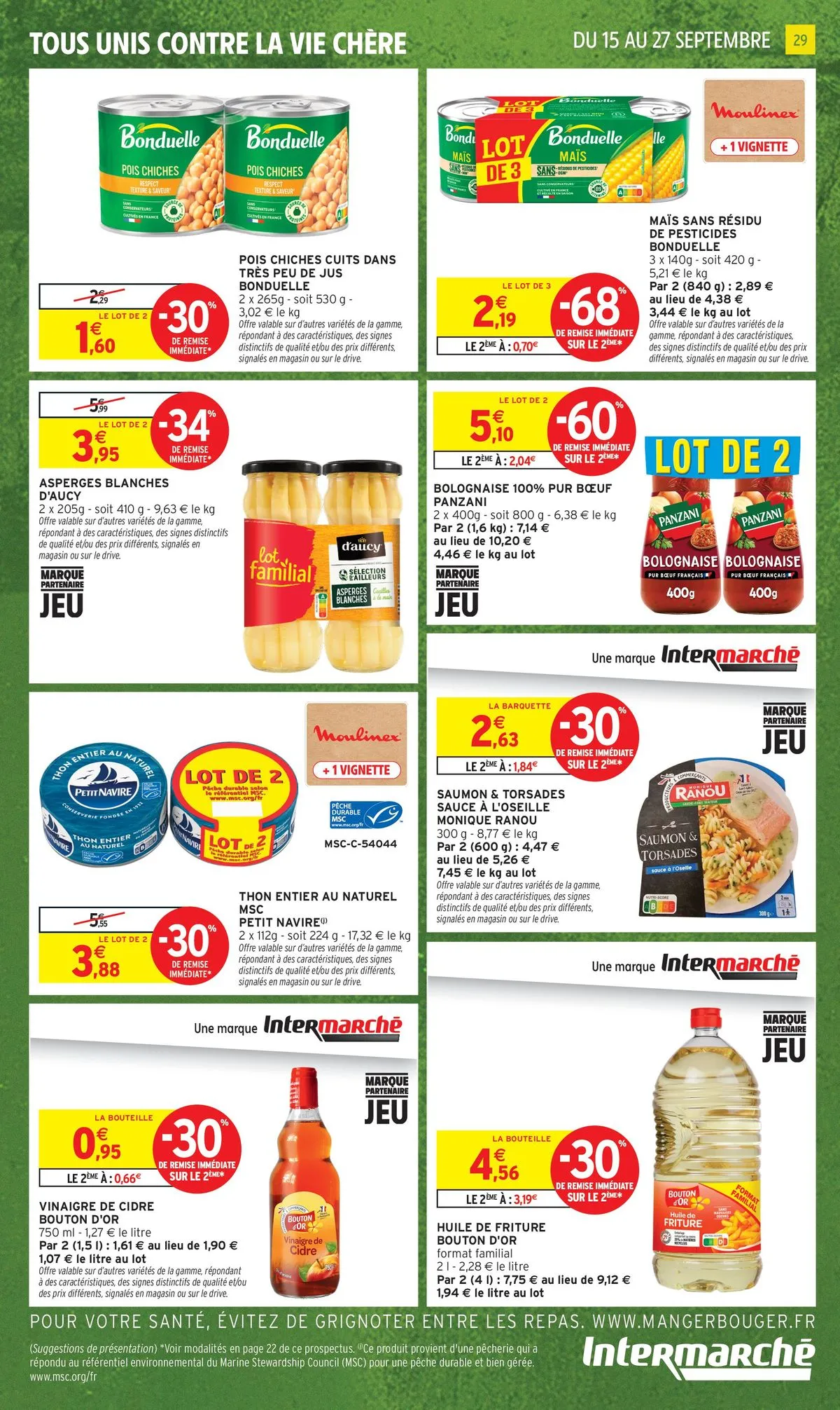 Catalogue Intermarché · du 15 septembre 2026 au 27 septembre 2026 — page 29
