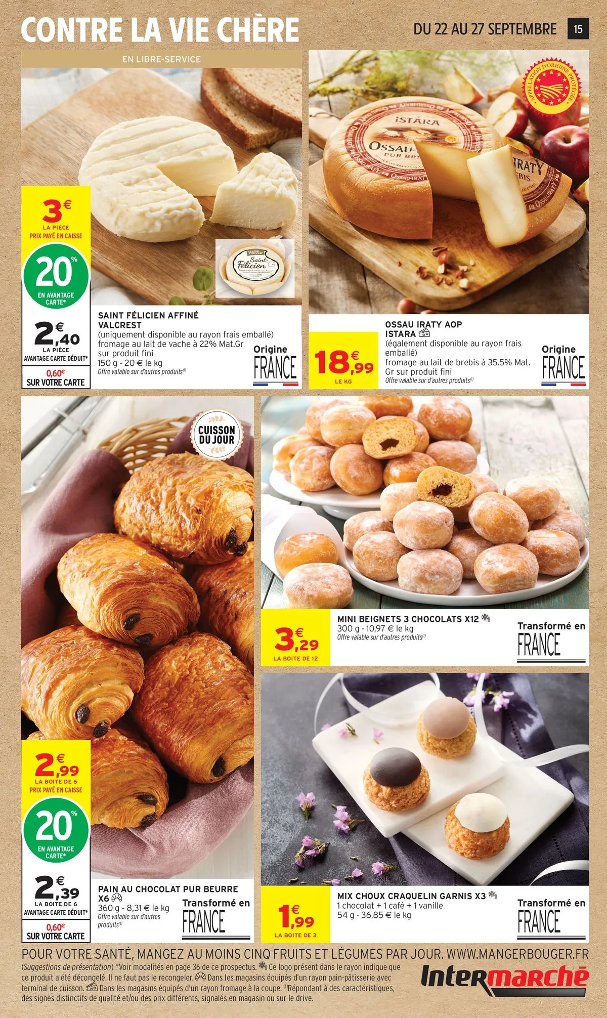 Catalogue Intermarché · du 22 septembre 2026 au 4 octobre 2026 — page 15