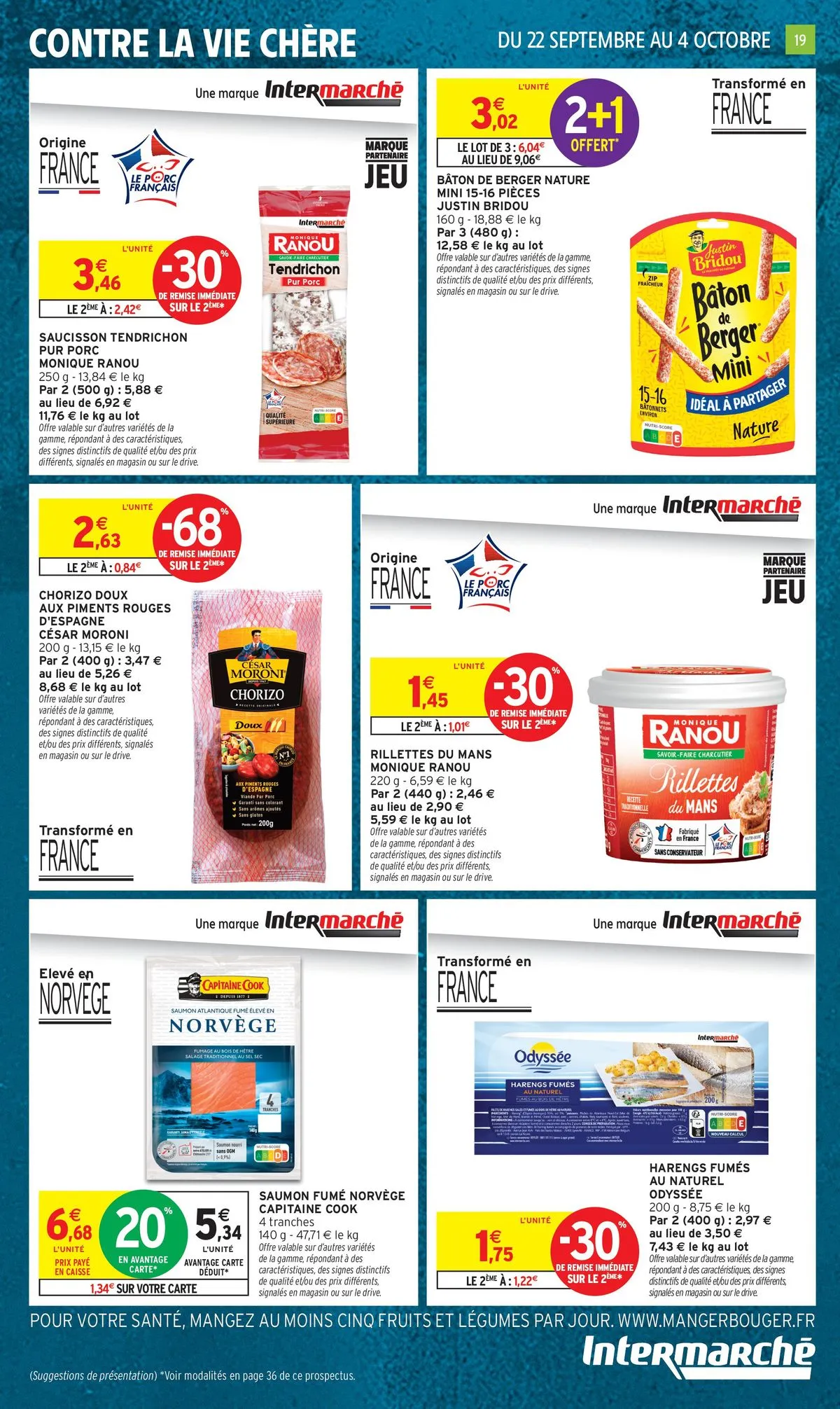 Catalogue Intermarché · du 22 septembre 2026 au 4 octobre 2026 — page 19