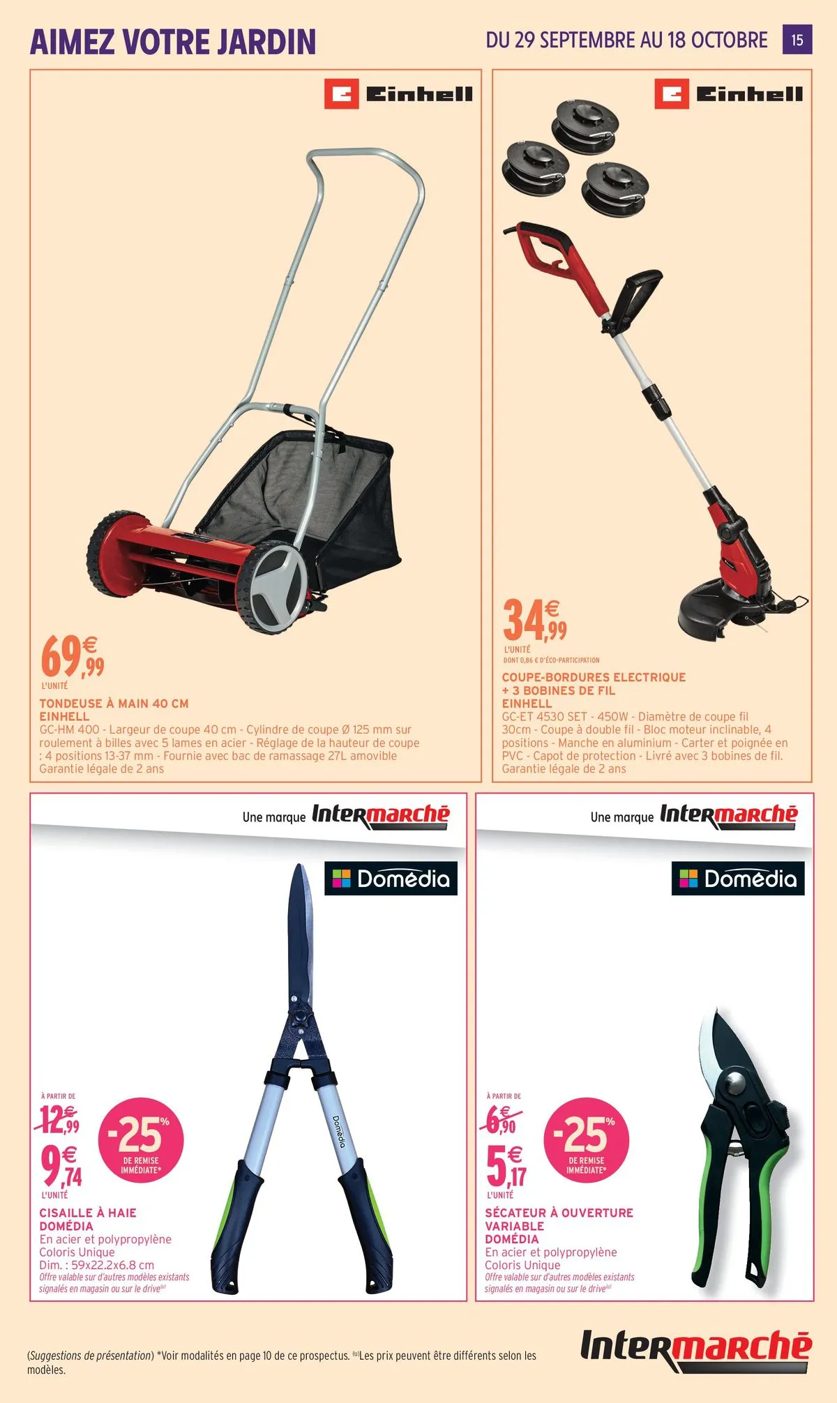 Catalogue Intermarché · du 22 septembre 2026 au 18 octobre 2026 — page 15