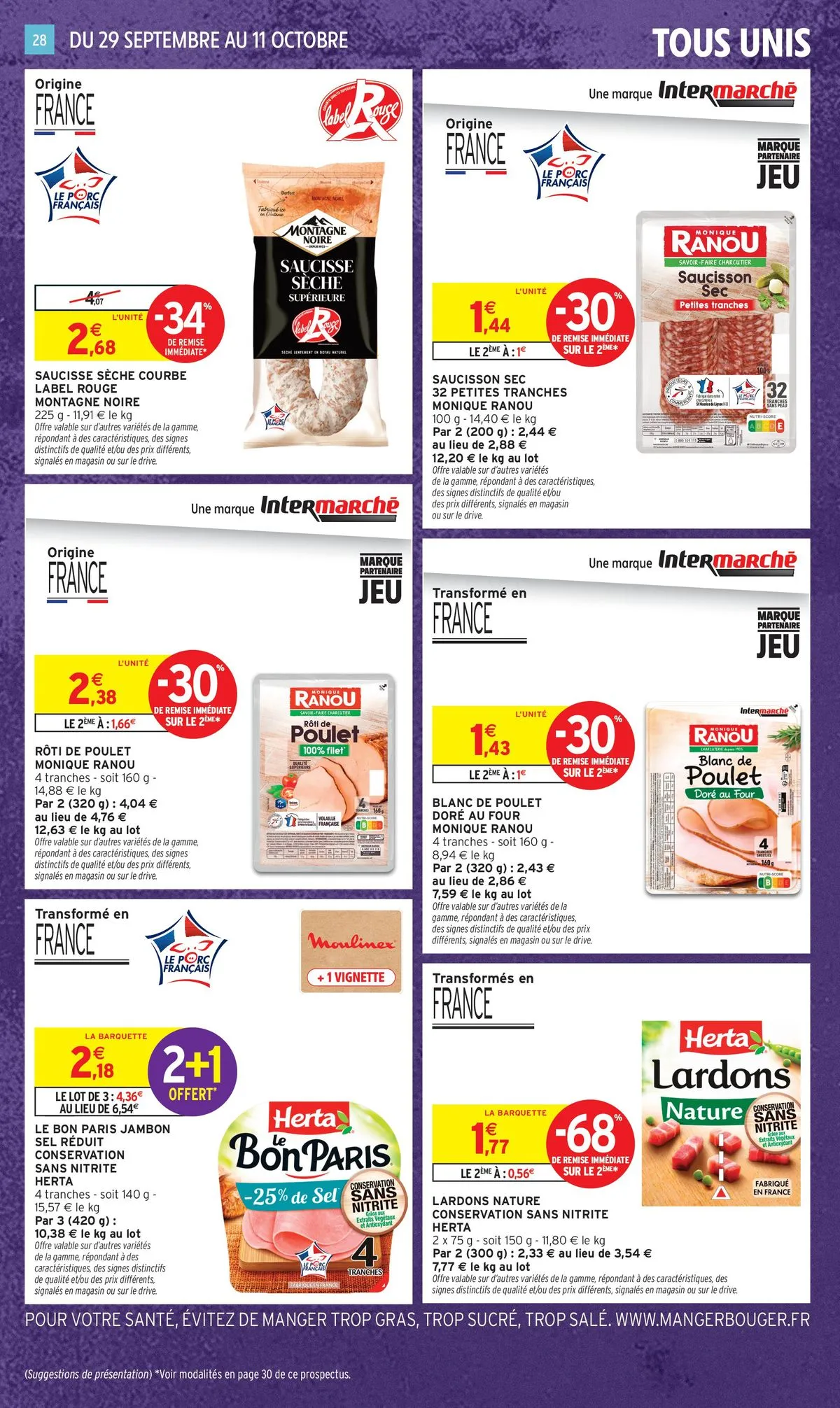 Catalogue Intermarché · du 22 septembre 2026 au 11 octobre 2026 — page 28