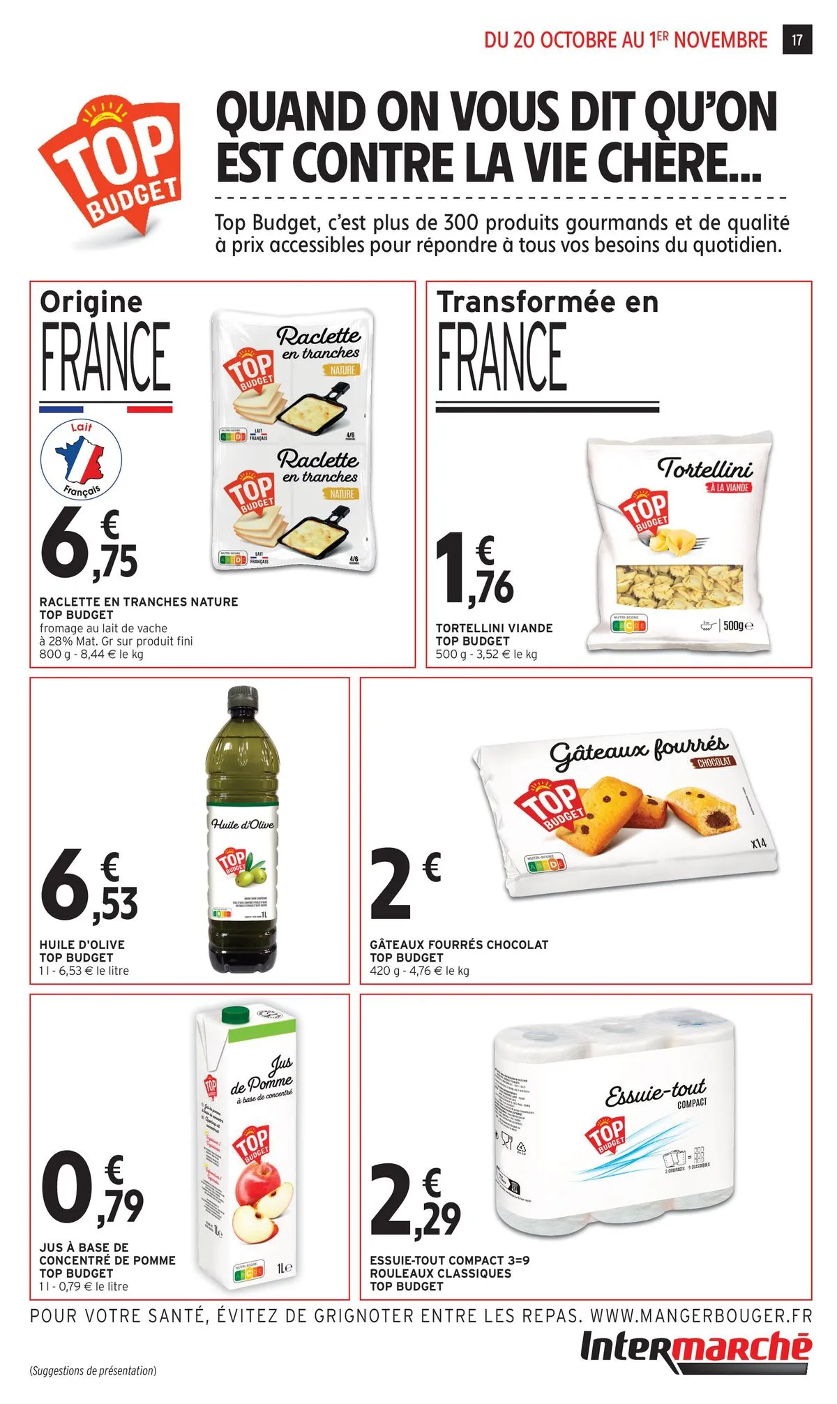 Catalogue Intermarché · du 20 octobre 2026 au 1 novembre 2026 — page 17