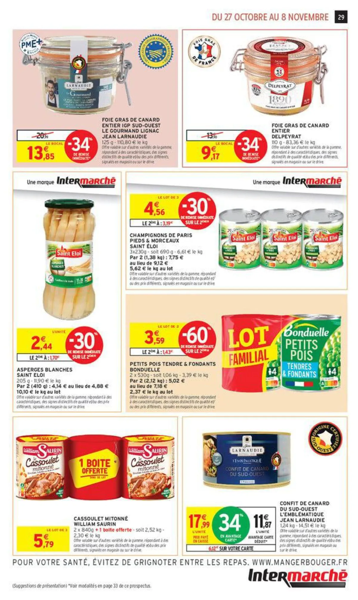 Catalogue Intermarché · du 27 octobre 2026 au 8 novembre 2026 — page 29