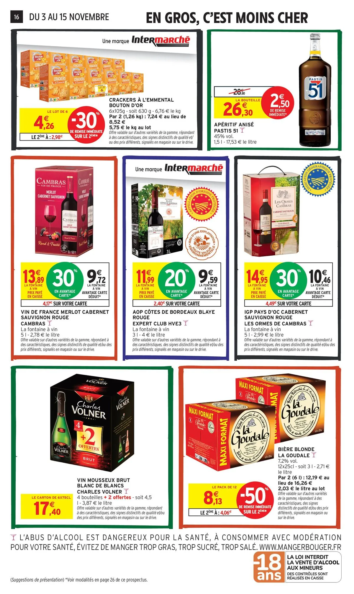 Catalogue Intermarché · du 3 novembre 2026 au 15 novembre 2026 — page 16