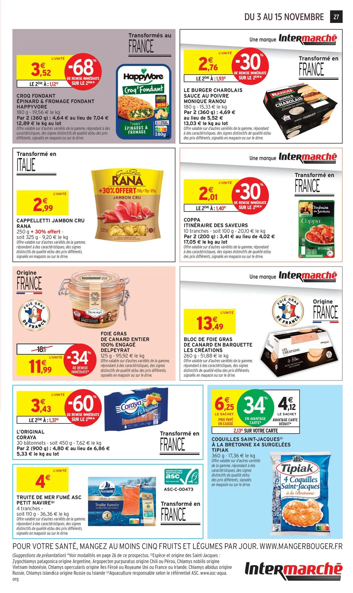 Catalogue Intermarché · du 3 novembre 2026 au 15 novembre 2026 — page 27