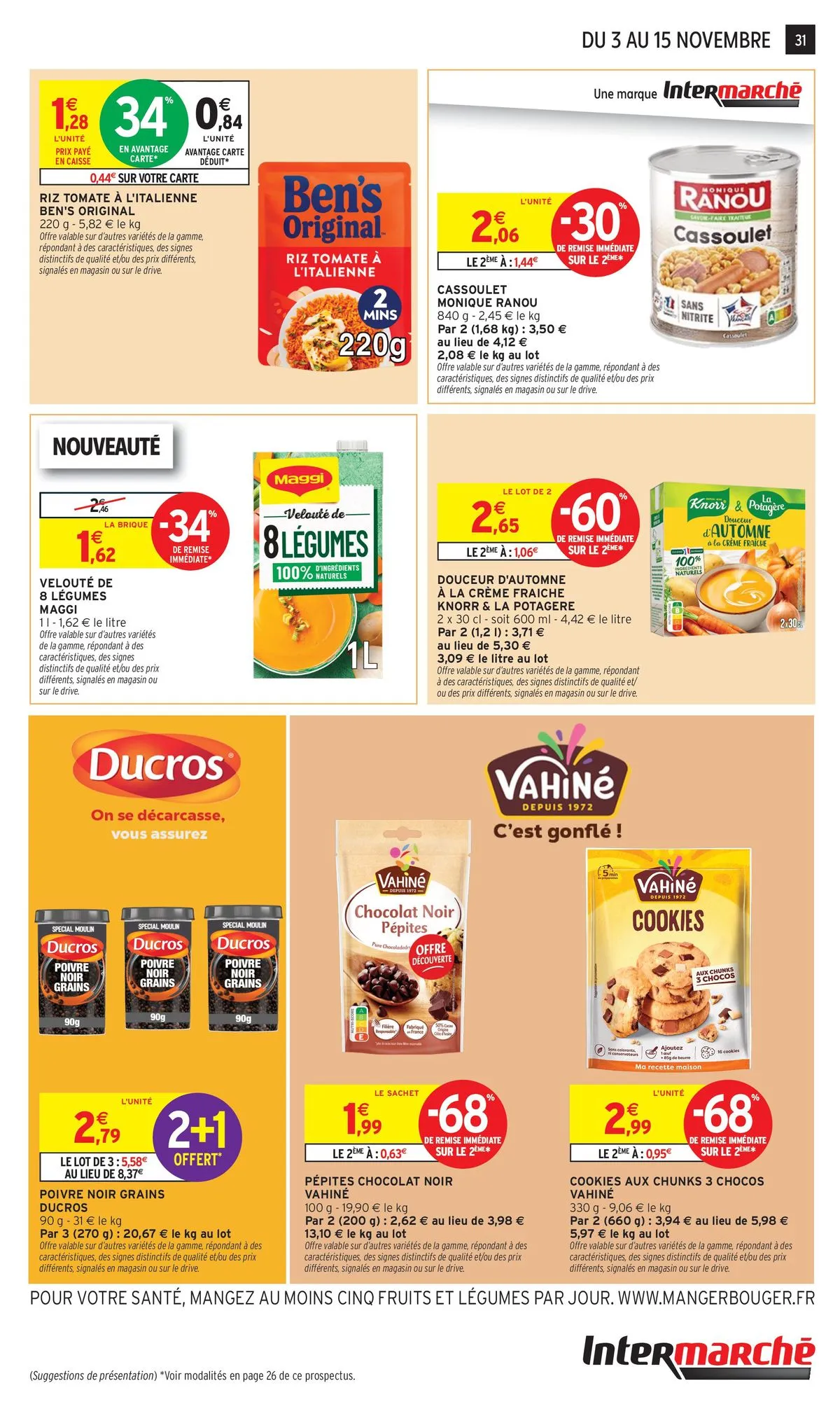 Catalogue Intermarché · du 3 novembre 2026 au 15 novembre 2026 — page 31