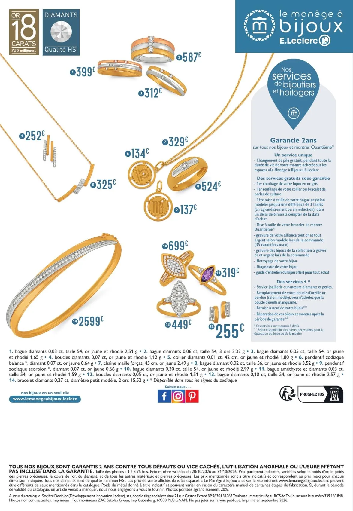 Catalogue E.Leclerc · 10 Jours Diamants Octobre — page 8