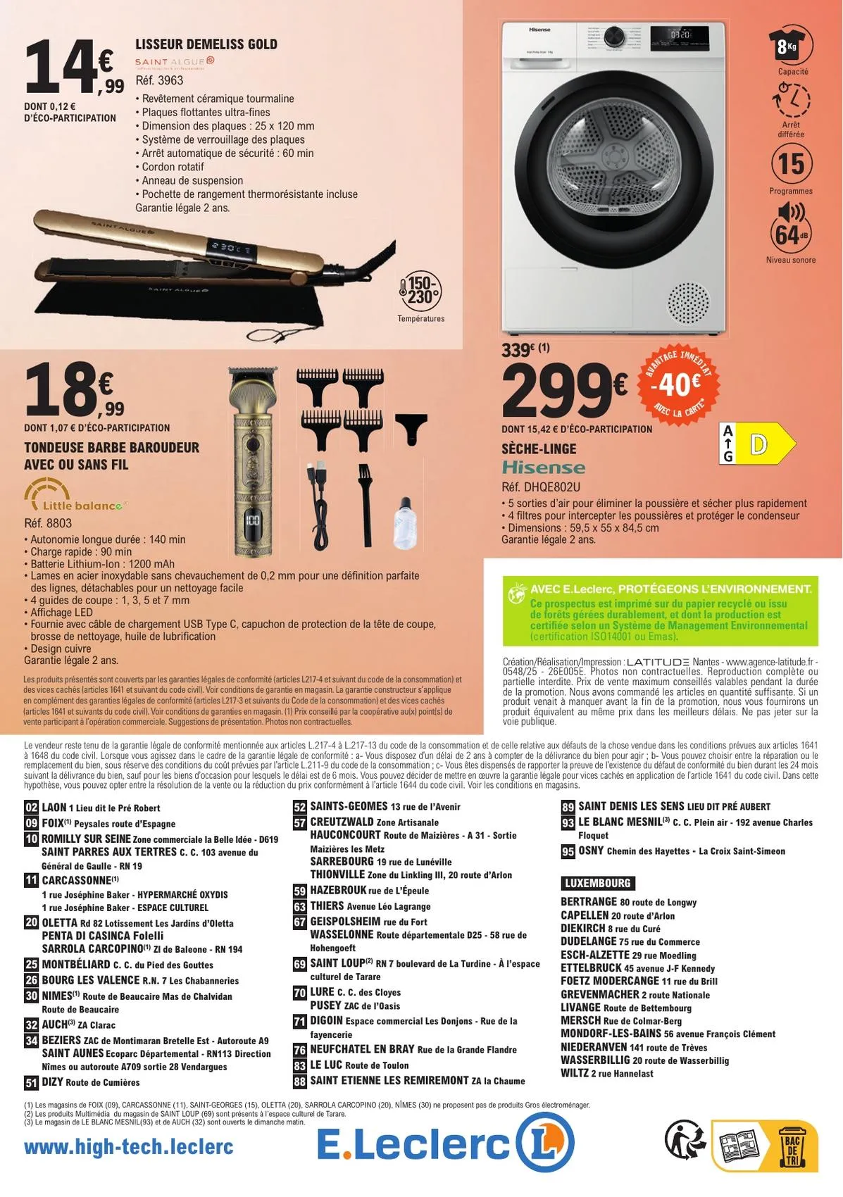Catalogue E.Leclerc · Bons Plans Octobre 2026 — page 4