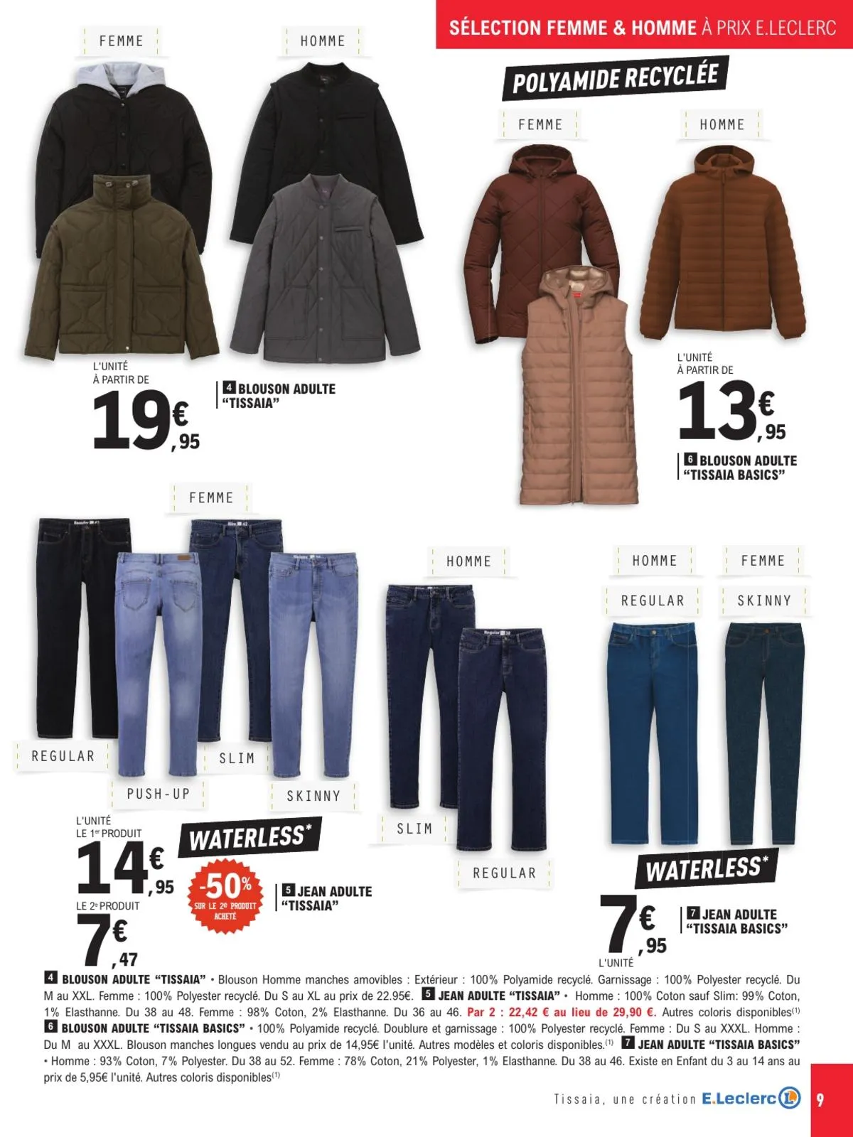 Catalogue E.Leclerc · Rdv Jeans 2 — page 9