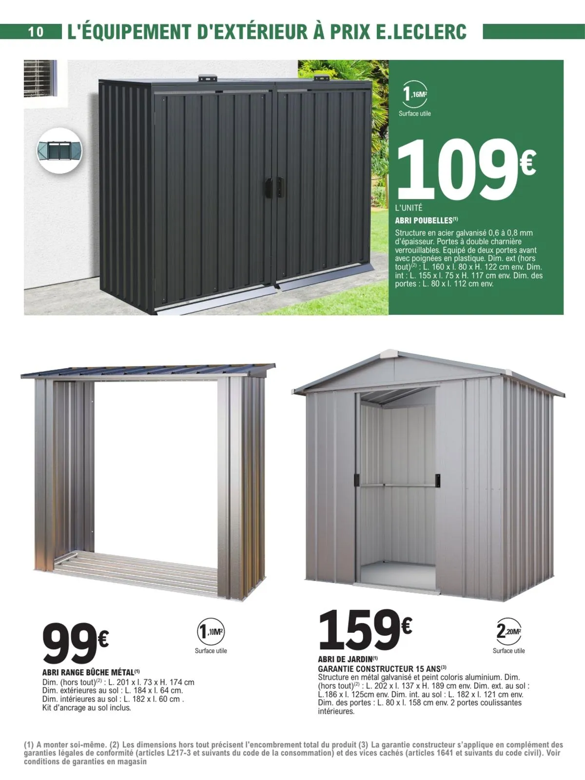 Catalogue E.Leclerc · Jardin D'Automne Brico Chauffage — page 10
