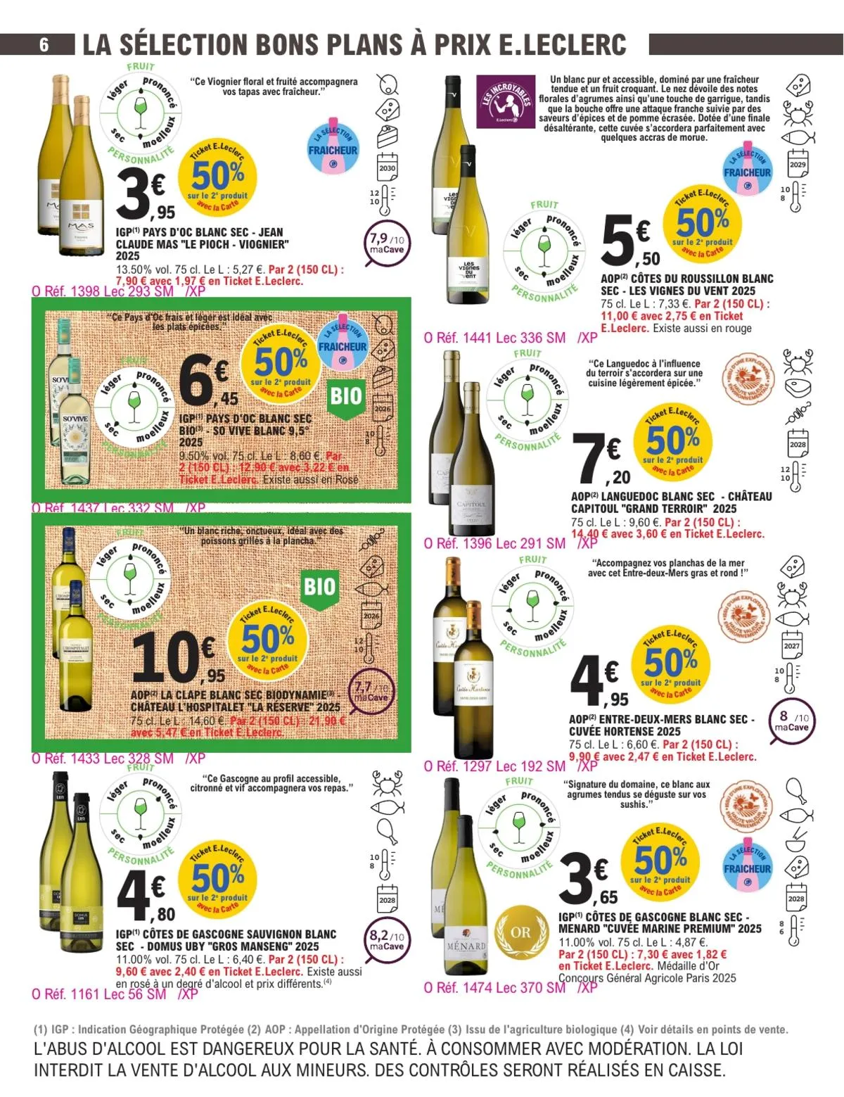 Catalogue E.Leclerc · Foire Aux Vins - Mixte — page 6