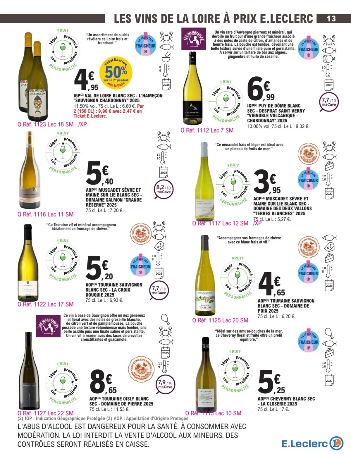 Catalogue E.Leclerc · Foire Aux Vins - Mixte — page 13