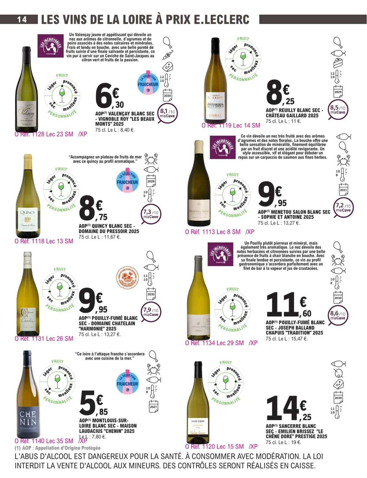 Catalogue E.Leclerc · Foire Aux Vins - Mixte — page 14