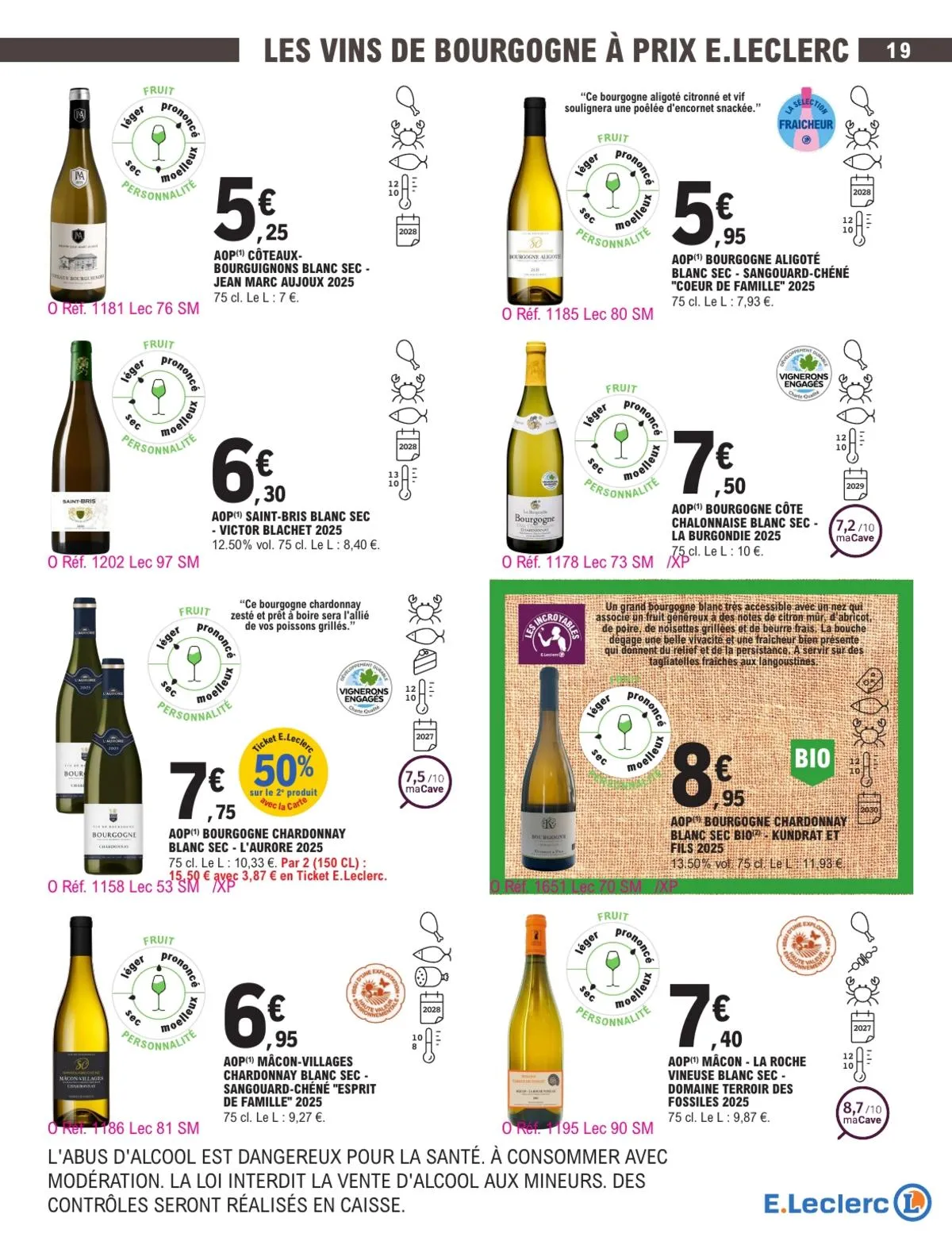 Catalogue E.Leclerc · Foire Aux Vins - Mixte — page 19