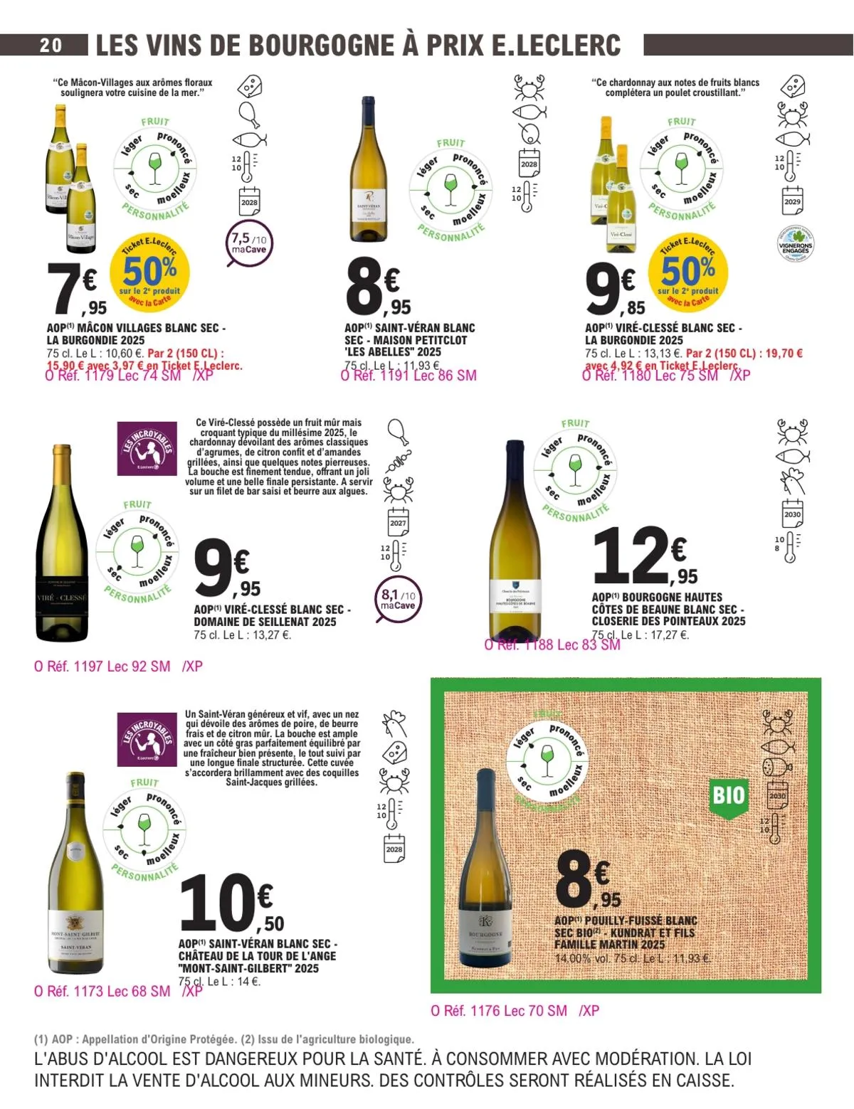Catalogue E.Leclerc · Foire Aux Vins - Mixte — page 20
