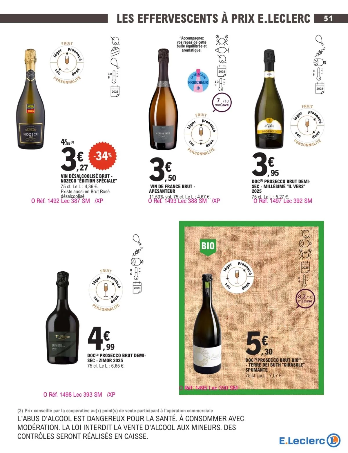 Catalogue E.Leclerc · Foire Aux Vins - Mixte — page 51
