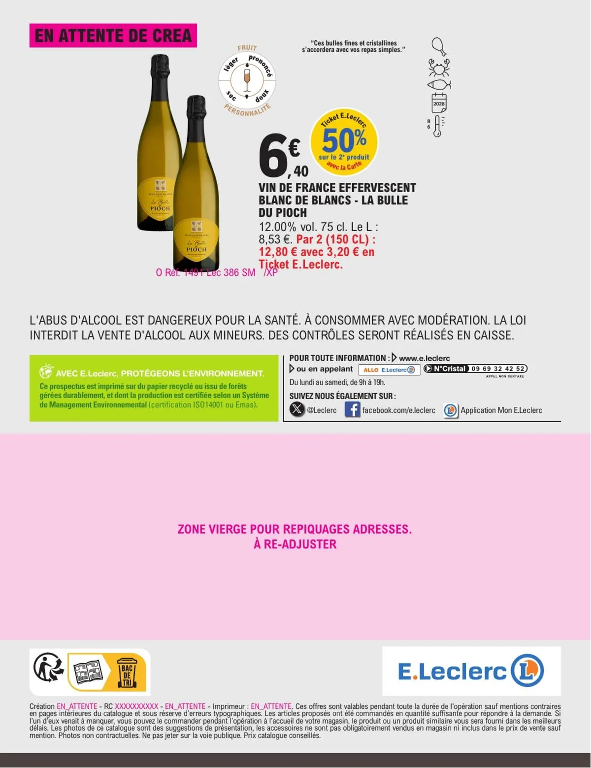 Catalogue E.Leclerc · Foire Aux Vins - Mixte — page 60