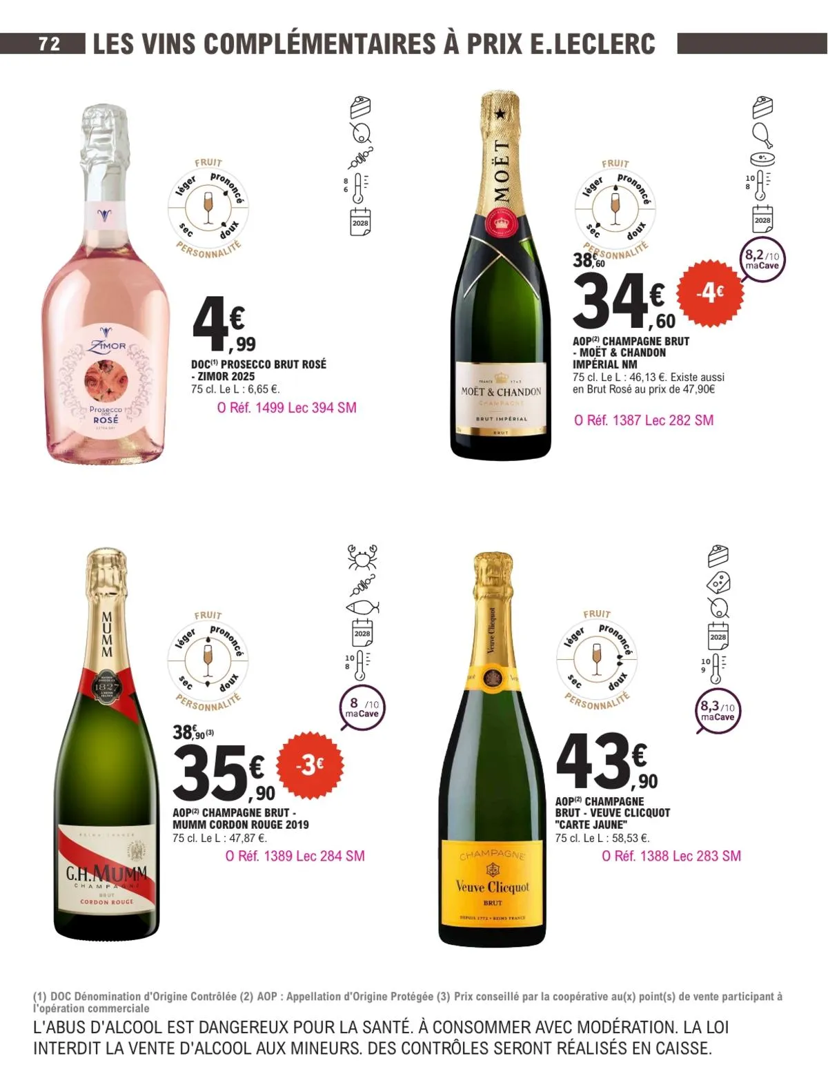 Catalogue E.Leclerc · Foire Aux Vins - Mixte — page 72