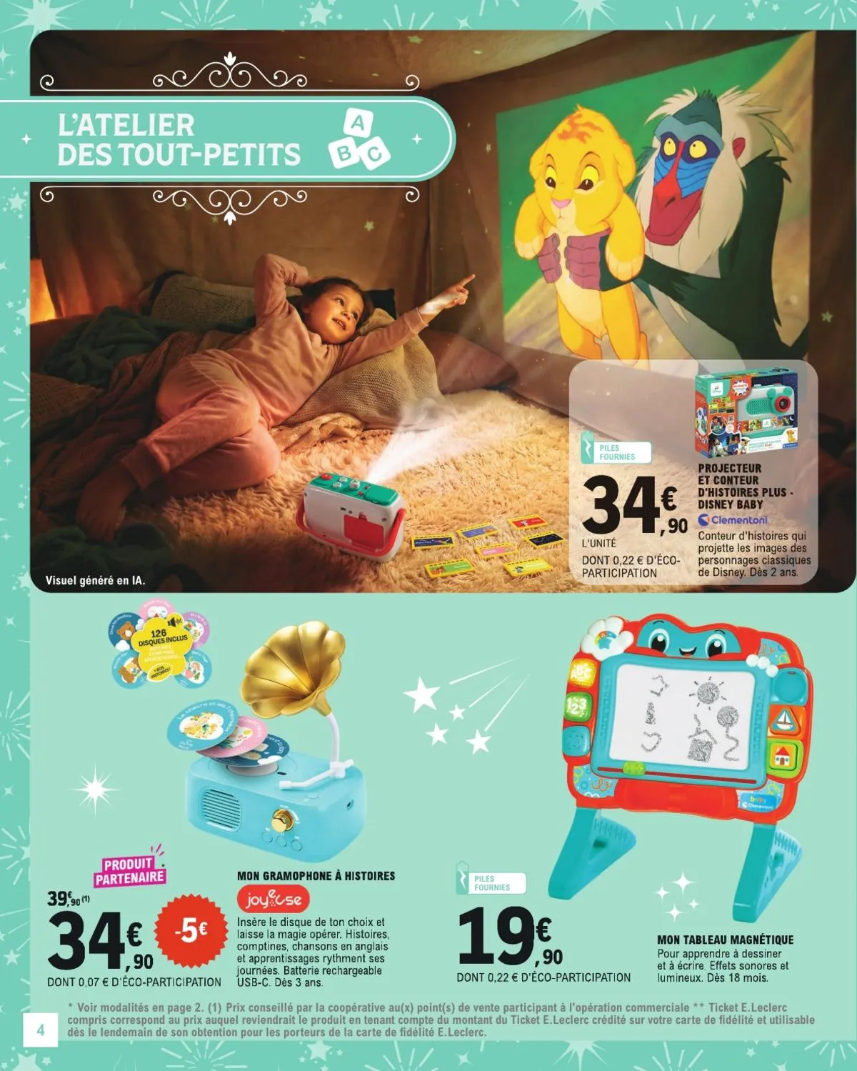 Catalogue E.Leclerc · Jouets Noel Gsa — page 4