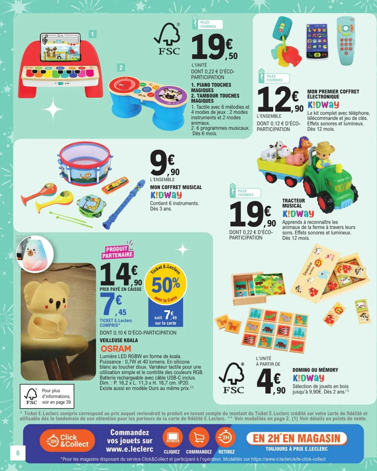 Catalogue E.Leclerc · Jouets Noel Gsa — page 6