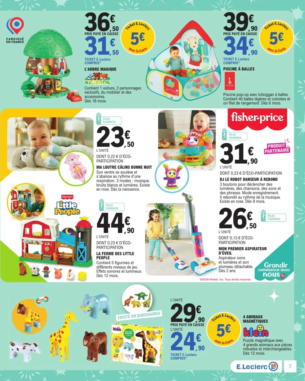 Catalogue E.Leclerc · Jouets Noel Gsa — page 7