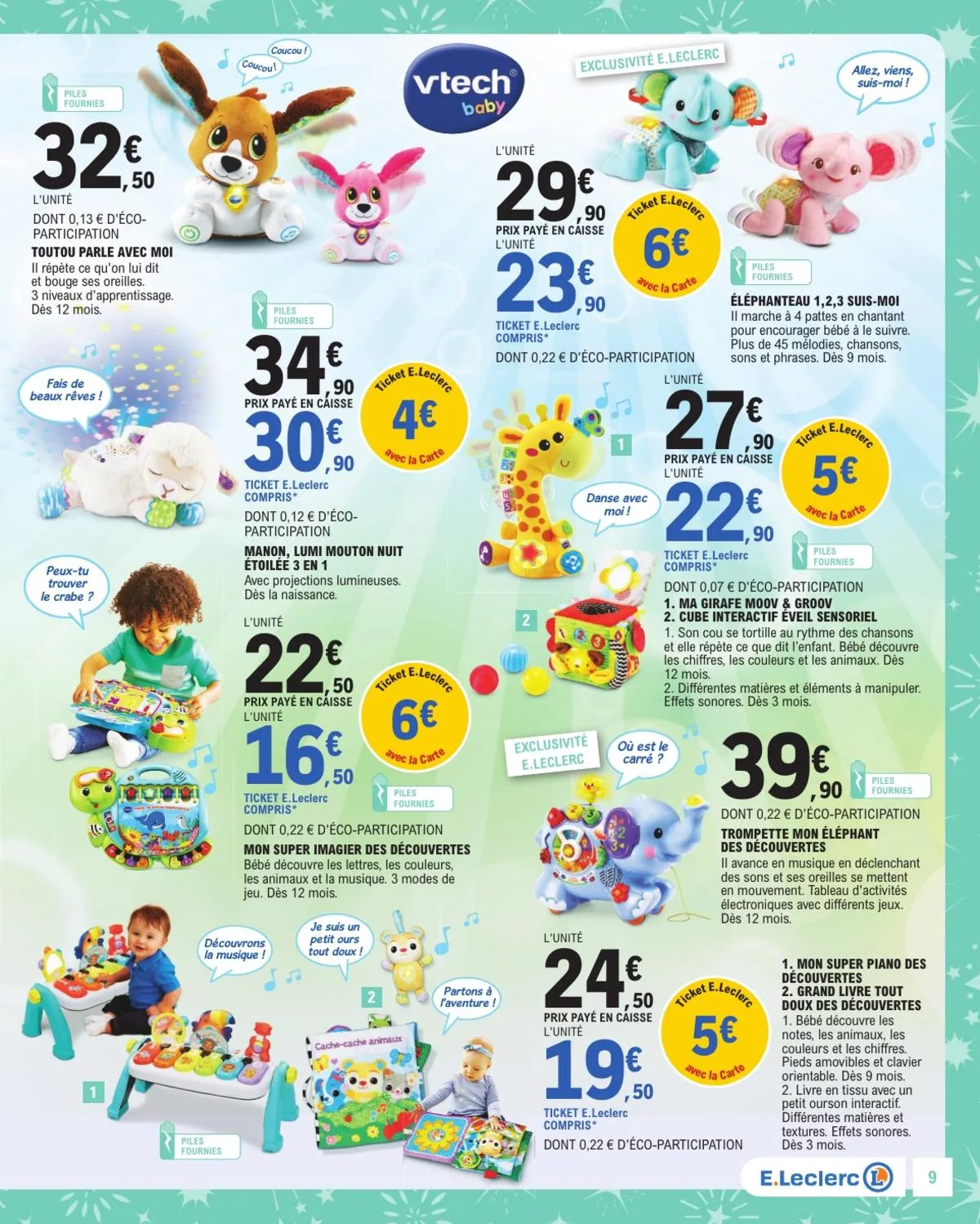 Catalogue E.Leclerc · Jouets Noel Gsa — page 9