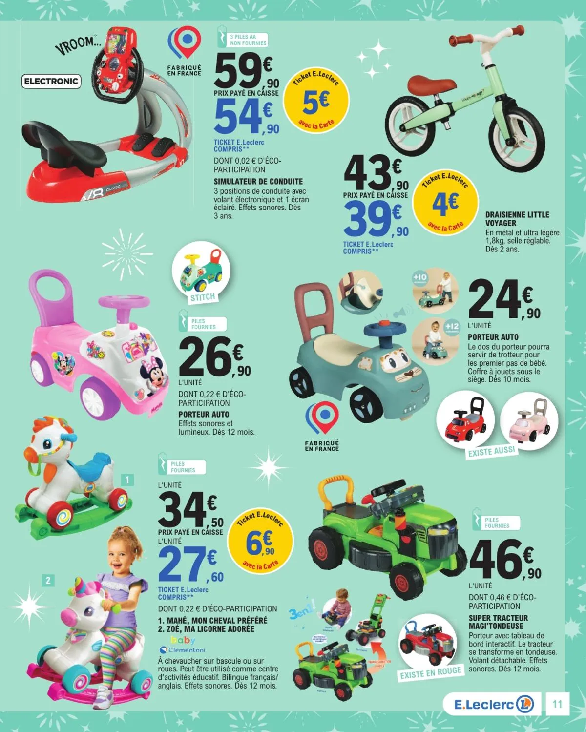 Catalogue E.Leclerc · Jouets Noel Gsa — page 11