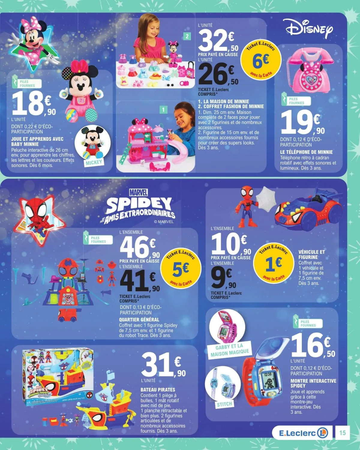 Catalogue E.Leclerc · Jouets Noel Gsa — page 15
