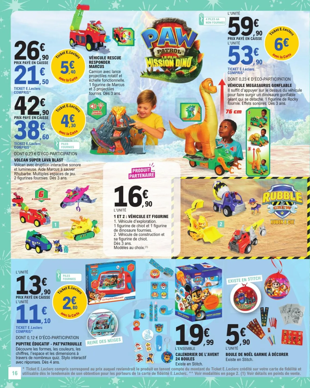 Catalogue E.Leclerc · Jouets Noel Gsa — page 16