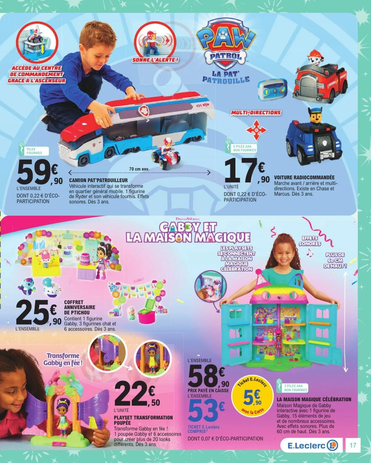 Catalogue E.Leclerc · Jouets Noel Gsa — page 17