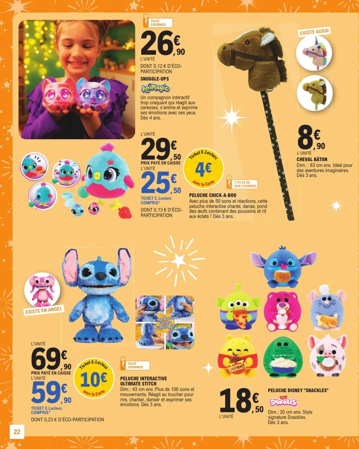 Catalogue E.Leclerc · Jouets Noel Gsa — page 22