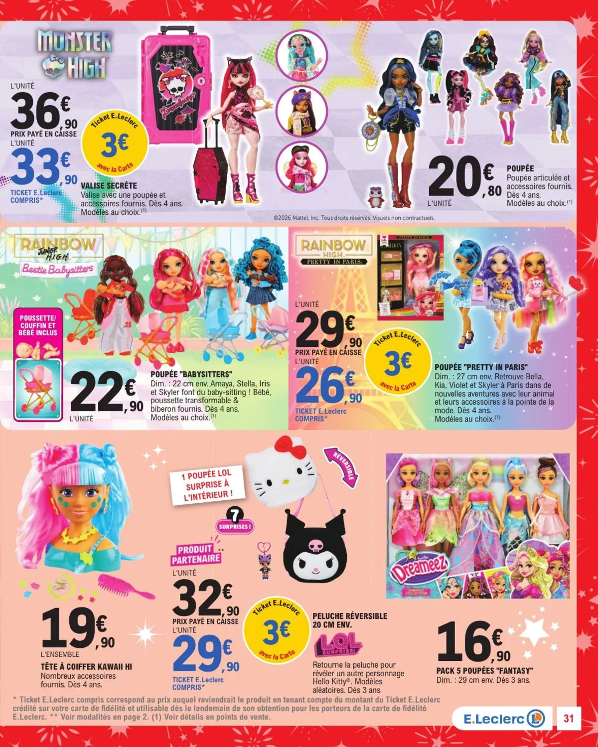 Catalogue E.Leclerc · Jouets Noel Gsa — page 31