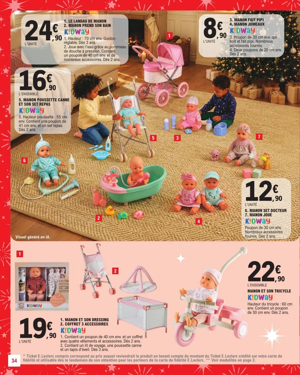 Catalogue E.Leclerc · Jouets Noel Gsa — page 34