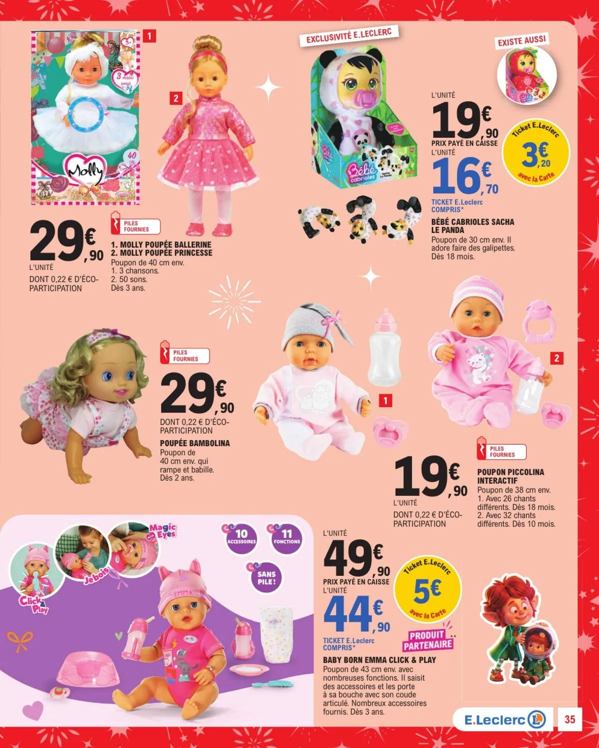 Catalogue E.Leclerc · Jouets Noel Gsa — page 35