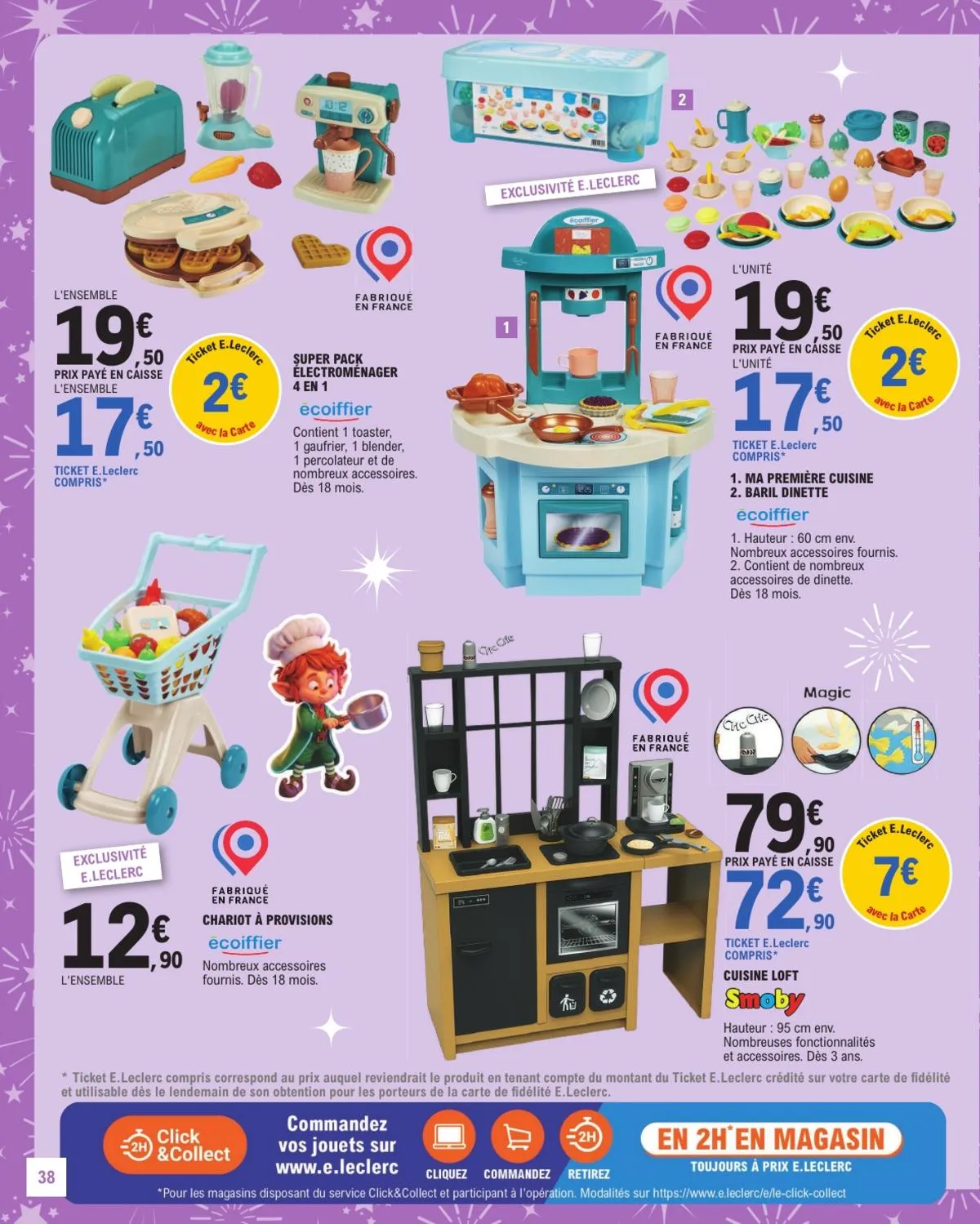 Catalogue E.Leclerc · Jouets Noel Gsa — page 38
